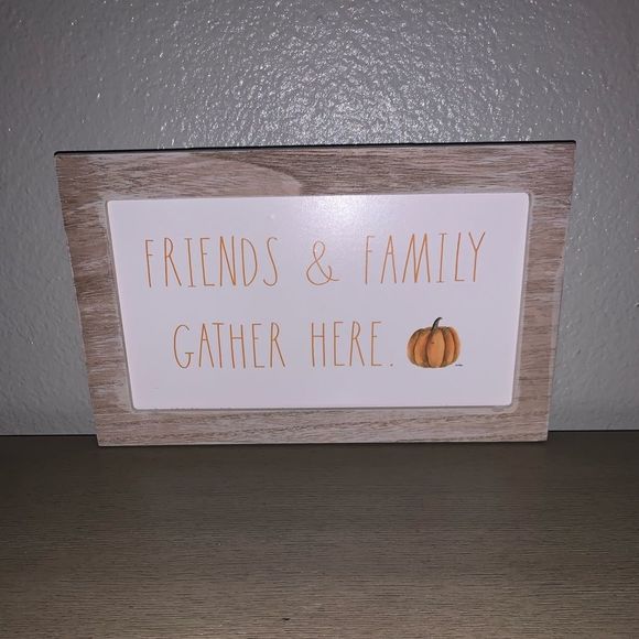 Rae Dunn Other - Halloween/Fall Sign Decoration